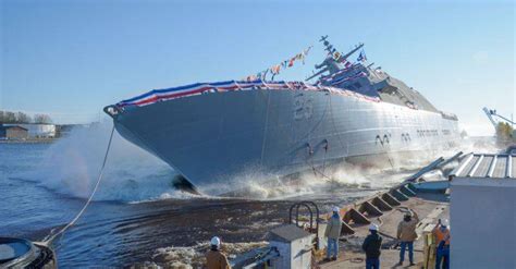 video future uss marinette lcs  launched