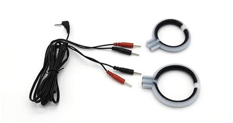 electric shock penis ring cockring accessory electro cock