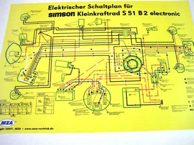 simson  schaltplan  wiring diagram