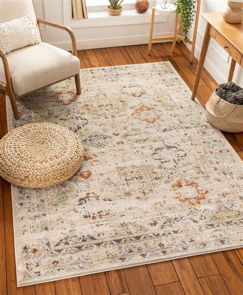 woven kellie cream vintage oriental pattern area rug walmartcom