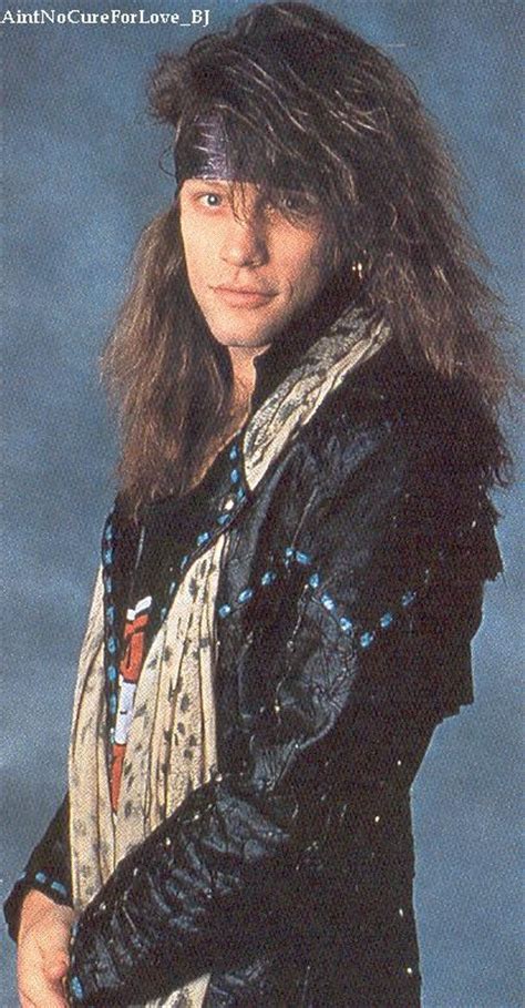 jon bon jovi long hair bandana 80 s bon jovi jon bon jovi bon