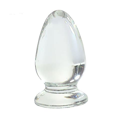 Glass Anal Plug Vagina Small Butt Plug 76 41mm Anal Ball Dildo Anus