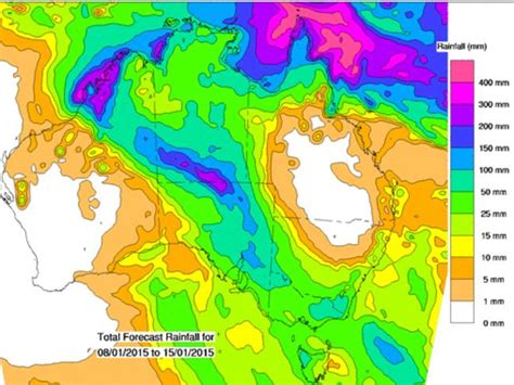 heaviest rainfall   years forecast  south australia  bureau