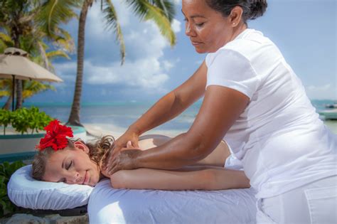 massage by the beach sandy point resorts
