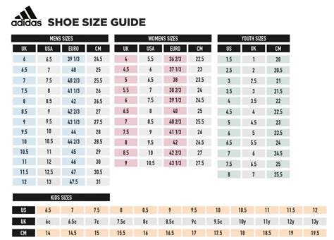 adidas size guides intersport elverys blog