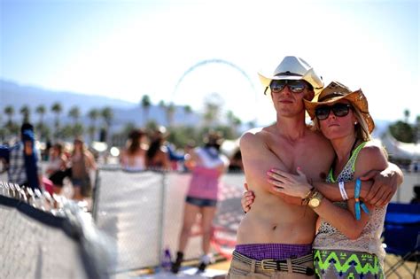 a couple held each other at stagecoach cute couples at summer music festivals popsugar love