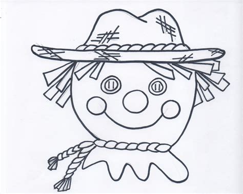 printable scarecrow hat template printable world holiday