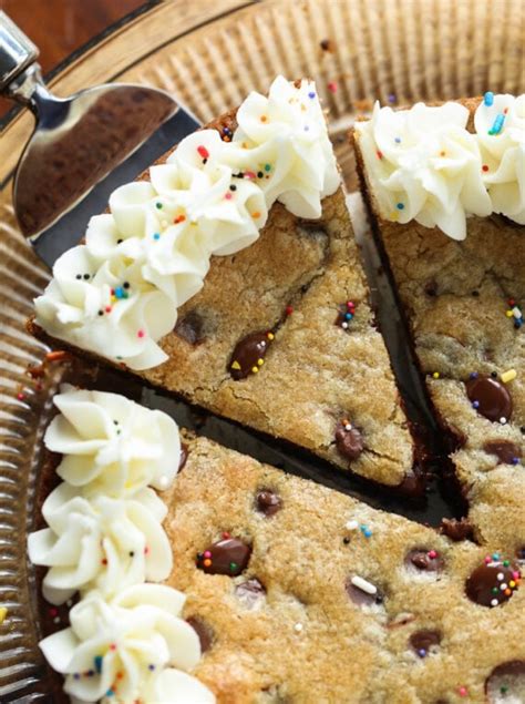the best chocolate chip cookie cake cookies and cups