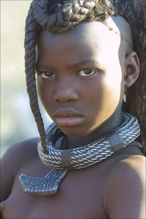 Namibia Portraits Himba Girl African Tribes African Beauty