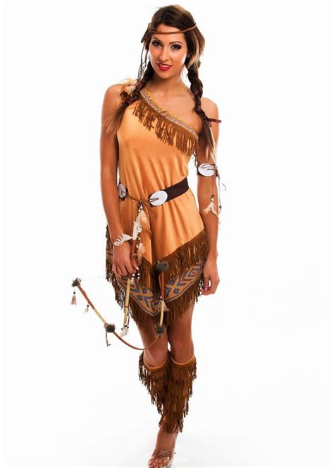 f91 ladies pocahontas native american indian wild west