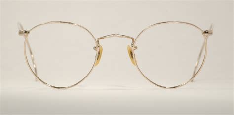 optometrist attic uoc gold wire rim ful vue p3 vintage eyeglasses
