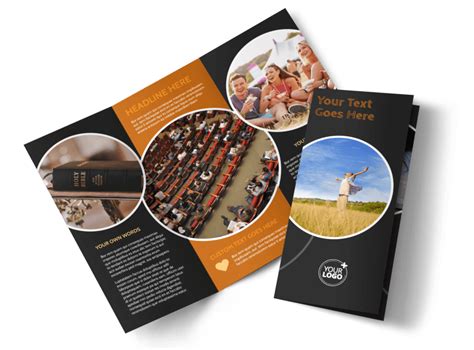 christian conference center brochure template