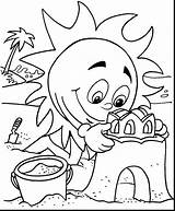 Sun Sublime Coloring Pages Getdrawings Drawing sketch template
