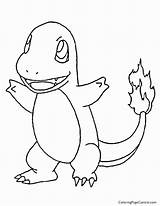 Pokemon Coloring Charmeleon Pages Charmander Printable Color Getcolorings Print sketch template
