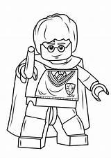 Potter Lego Harry Coloring Pages Printable Description sketch template