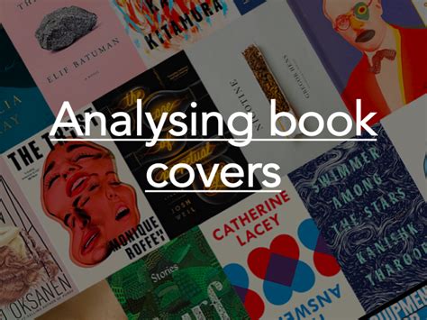 analysing book covers teaching resources