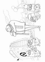 Despicable Fun Kids Coloring Pages sketch template