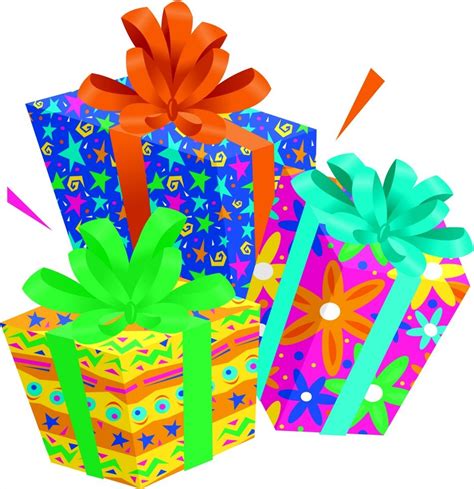 birthday gift cliparts   birthday gift cliparts png