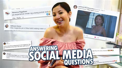 Answering Social Media Questions Unang Putok Pinaranas Maui Anne