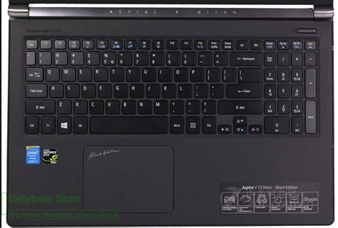 Silikon Laptop Tastatur Abdeckung Für Acer Aspire V15 Nitro Schwarz