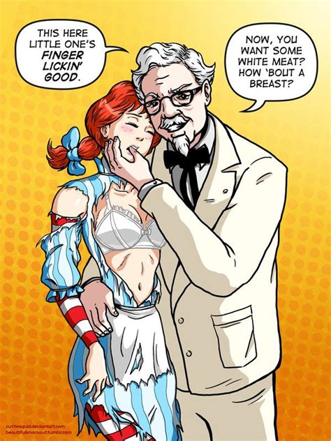 Wendy Thomas And Colonel Sanders Wendy Thomas Fast