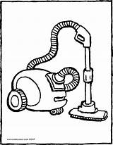 Hoover Cleaner Aspirateur Colouring 01v Primanyc Clipartmag Kiddicolour sketch template