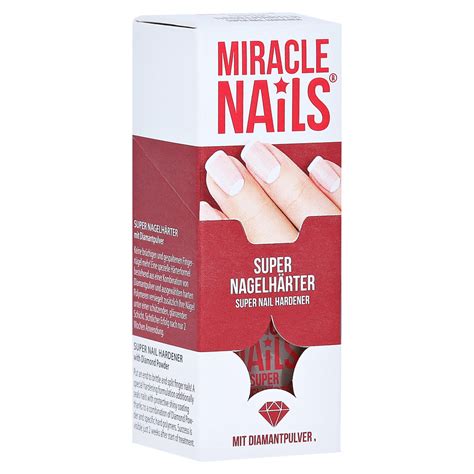 miracle nails super nagelhaerter  milliliter medpex