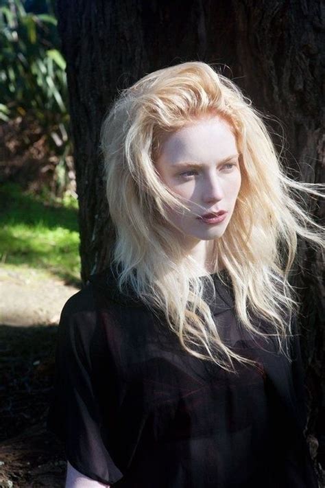 the gorgeous albino model nastya kumarova albinism pale beauty pinterest