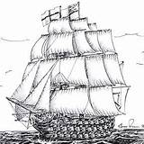Hms Victory Drawing Flagship Draw Ship Shoorayner Nelson Battle Ships Admiral Drawings Trafalgar Shoo Rayner Lord sketch template