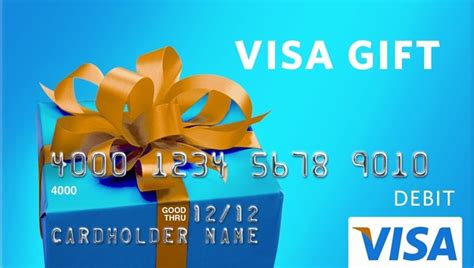 visa gift card awaits