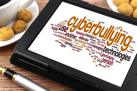 cyberbullying tablet image