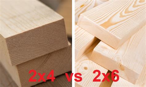 2x4 Vs 2x6 Whats The Difference