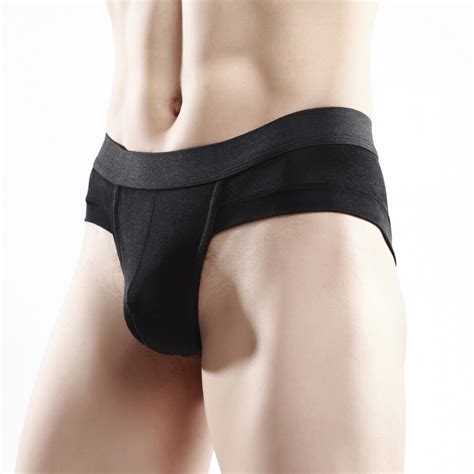 sexy men s silk knitted underwear low rise pouch briefs size s m l xl