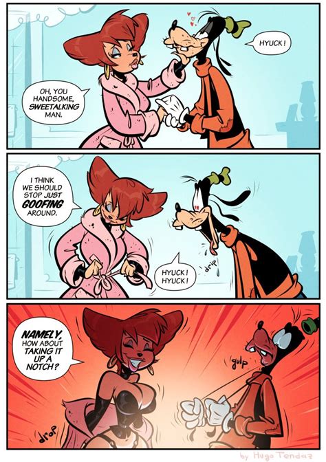 Rule 34 Clothing Comic Corset Disney Femdom Goof Troop Goofy