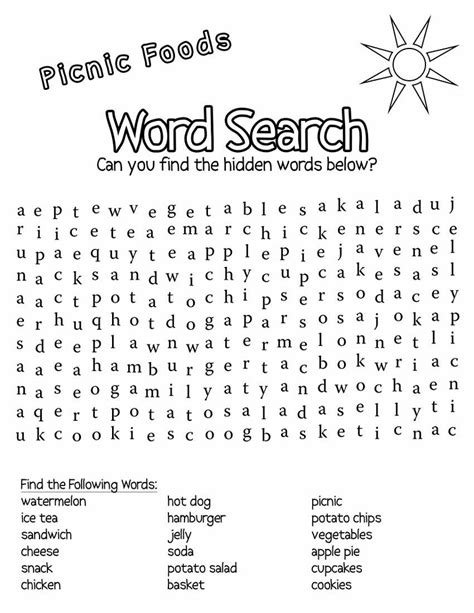 printable word searches activity shelter