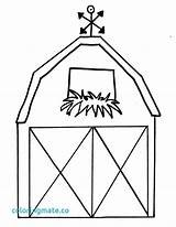 Barn Old Getdrawings Drawing Coloring Pages sketch template