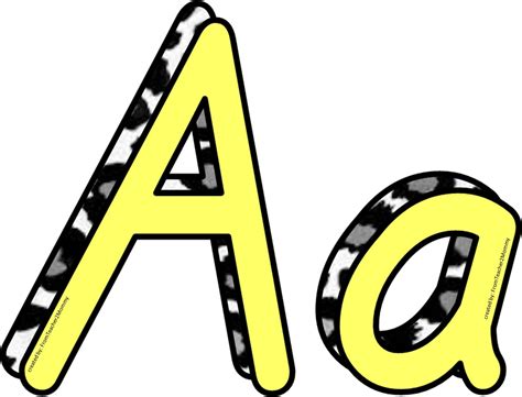 letter aa clipart  getdrawings