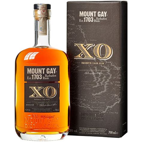 mount gay xo extra  rerserve cask rum  cl roma wines