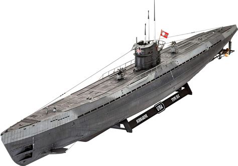 revell rv  german submarine type ix  uu plastic model kit ebay