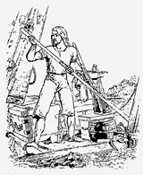 Crusoe Clipartkey Raft sketch template