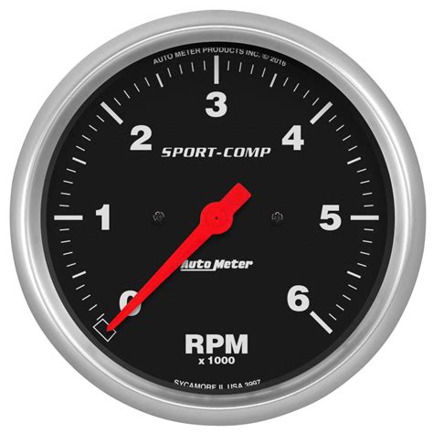autometer  autometer sport comp series tachometers summit racing