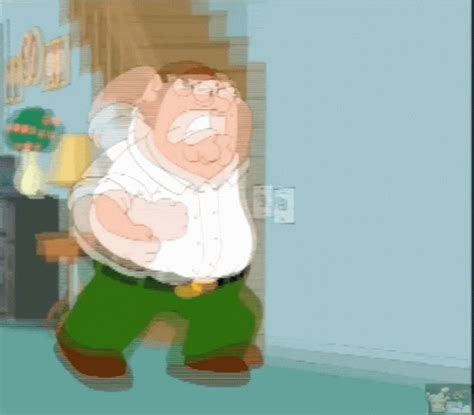 peter griffin punching gif petergriffin punching punchingthewall