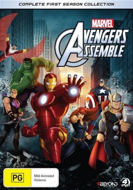 avengers assemble season  dvd   disc set  sale  ebay
