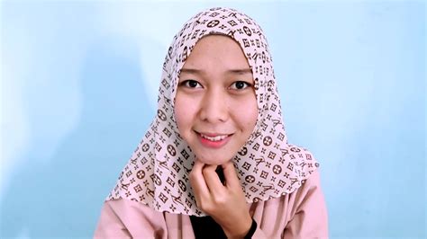 tutorial hijab pashmina simple untuk sehari hari youtube