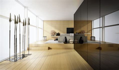 loft living room natural lighting interior design ideas
