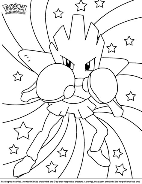 pokemon  coloring page coloring library