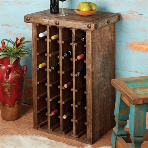 pueblo wine cabinet