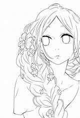 Anime Coloring Pages Line Manga Color Transparent Ldshadowlady Chouchou Hibi Clipart Girl Lineart Drawing Drawings Sheets Cute Search Google Deviantart sketch template