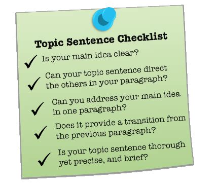 topic sentence builder examples  topic sentences    write