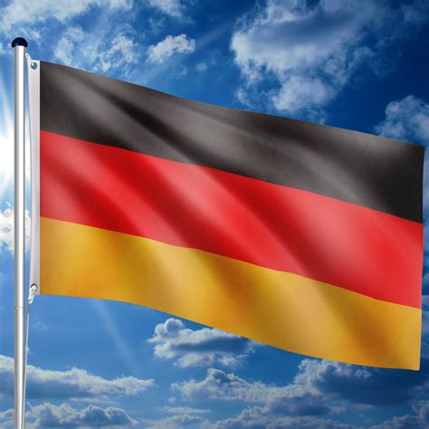 flaga niemiec niemiecka  cm na maszt niemcy niemiec ogrod